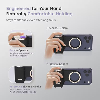 Telesin Magnetic Camera Grip 'Black'