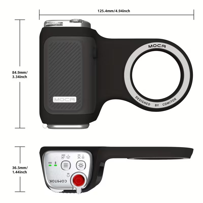 Telesin Magnetic Camera Grip 'Black'