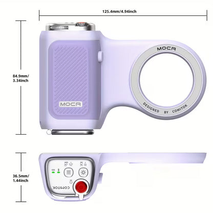 Telesin Magnetic Camera Grip 'Purple'